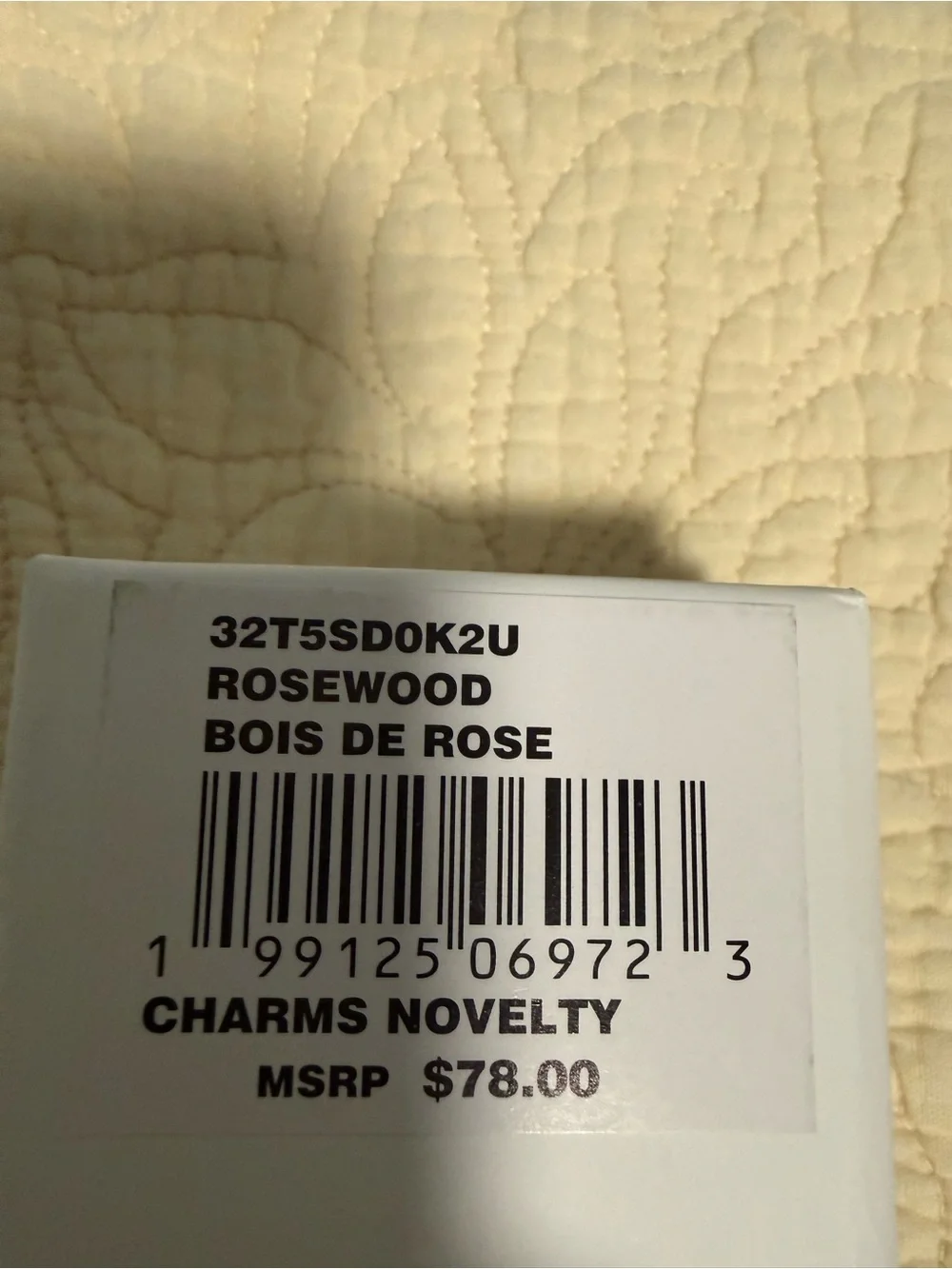 Michael Kors “Rosewood” Pink Braided Rope Bagcharm/Keyring with Silver Accents!